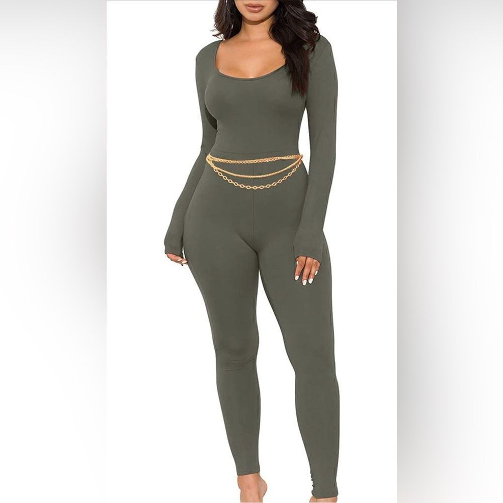 Fashion Nova long sleeve jumpsuit